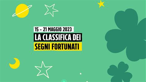 Oroscopo la classifica dei segni più fortunati della settimana dal 15