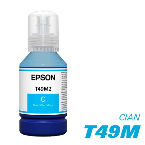 Tinta Epson T49m Cian T49M220