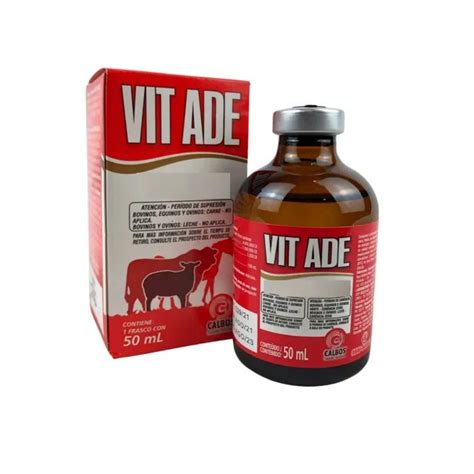 Vit Ade Ml Calbos Vitamina Para Bovinos Equinos E Ovinos Loja