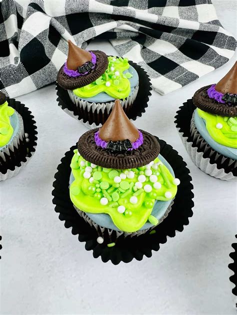 Halloween Witch Cupcakes