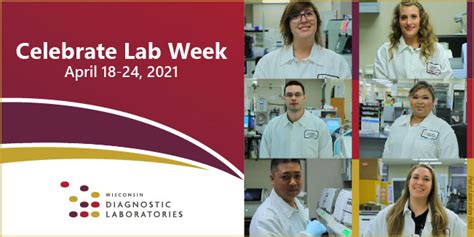 Medical Laboratory Professionals Week Wisconsin Diagnostic Laboratories