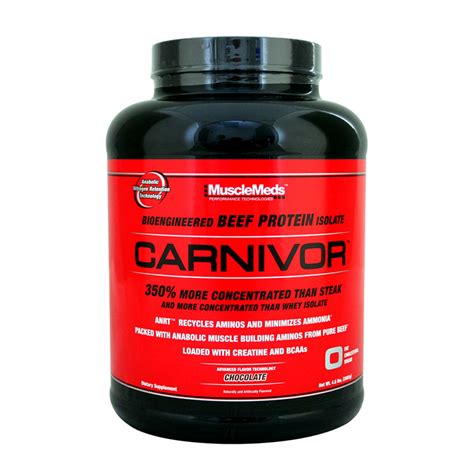 Proteina Musclemeds Carnivor Lb Porciones Chocolate