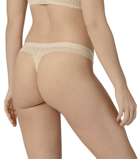 Triumph Majtki Damskie Aura Spotlight High Leg String Rozmiar 36