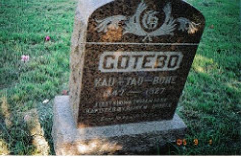 Gotebo Rainy Mountain Cemetery Ok Kiowa Nation Past And Present