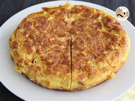 Tortilla Espagnole Pommes De Terre Et Oignons Recette Ptitchef