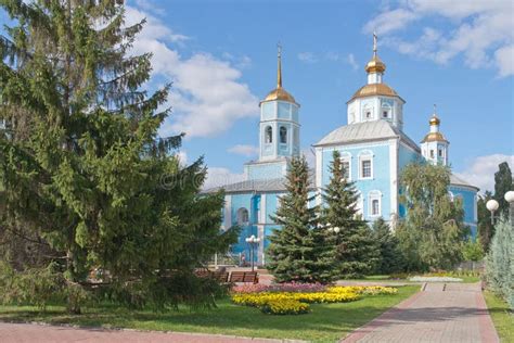 City Belgorod Sculpture Of Svetlana Khorkina Editorial Photo Image