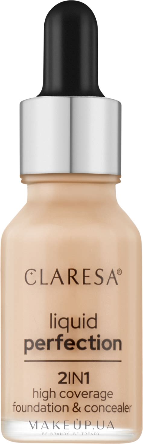 Claresa Liquid Perfection 2in1 High Coverage Foundation&Concealer ...