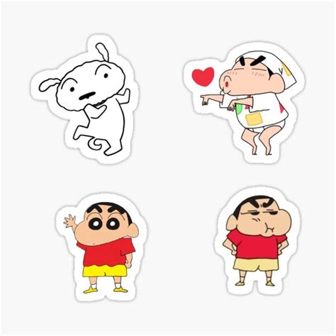 Paper & Party Supplies Original Crayon Shin-chan stickers set Paper etna.com.pe