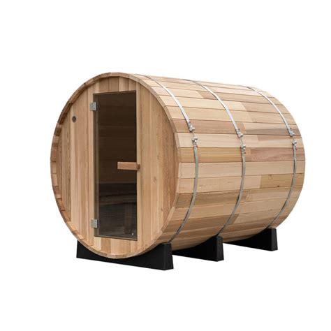 Barrel Sauna Panorama 2400 Sauna Extérieur Spa Promo