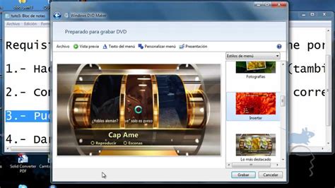 Tutorial Como Hacer Dvd Con Windows Dvd Maker Youtube