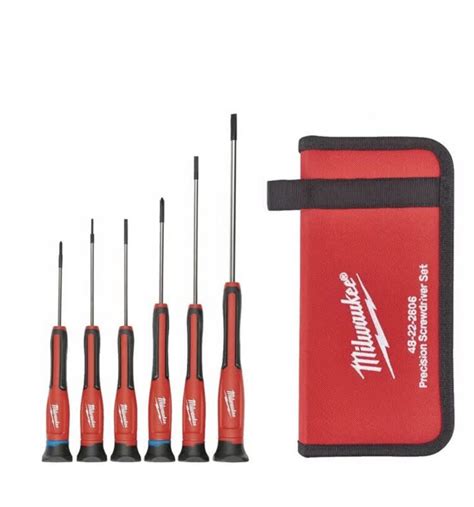 Milwaukee Precision Screwdriver Set Pieces Mts Trade