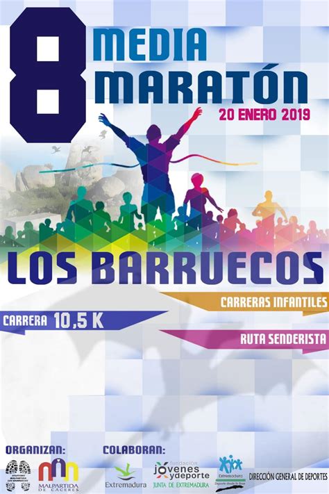 Media Maratón Los Barruecos 2019 en Malpartida de Cáceres