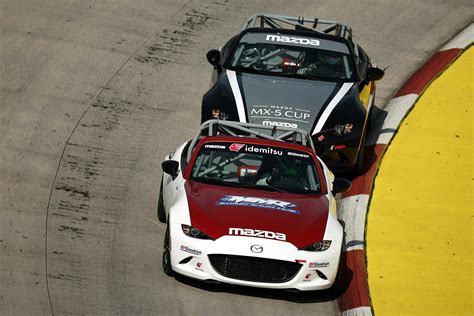 Dale Earnhardt Jr Highlights Mazda Mx 5 Cup Oval Track Debut Hagerty Media