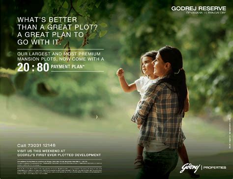 Godrej Properties Our Largest And Most Premium Mansion Plots Ad