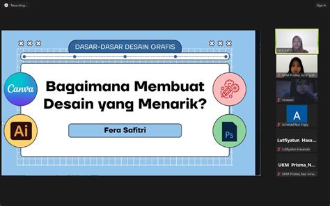 Prisma Kembali Mengadakan Kelas Desain Dengan Tema Mengenal Dasar