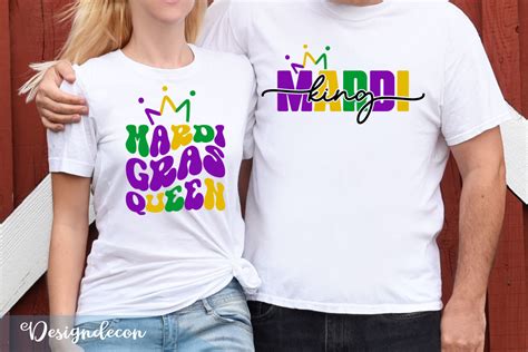 Mardi Gras Quote Retro Couple Svg Png Graphic By Designdecon · Creative