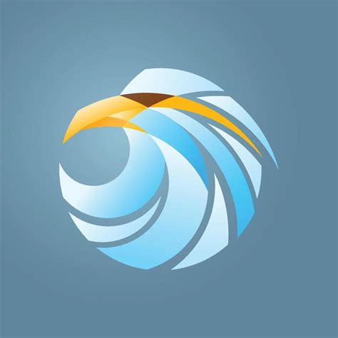 Eagle Circle Shape Vector Artwork 13166660 Vector Art At Vecteezy