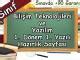 5 Sınıf Bilişim Teknolojileri ve Yazılım Özgür ŞEREMET