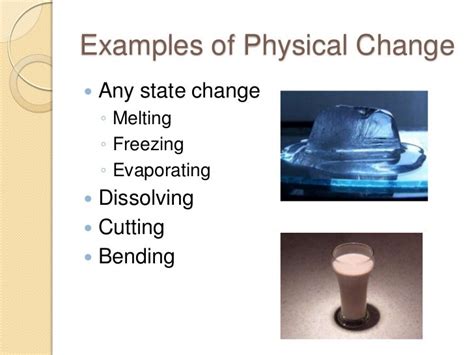 😎 What is physical change and examples. Physical. 2019-01-15