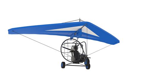 Motor Trike Hang Glider 3d Model Turbosquid 2247959