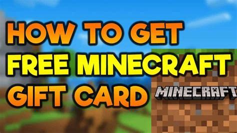 Free Minecraft Gift Card Codes [June 2022] - Minecraft Pin Generator ...