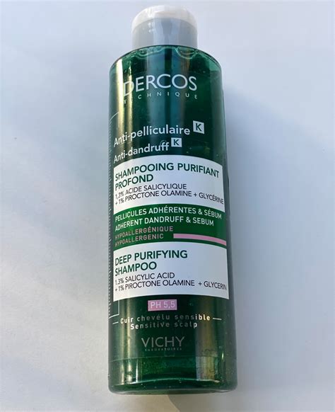 Лучший от зуда и перхоти Vichy Dercos K Глубоко очищающий шампунь ...