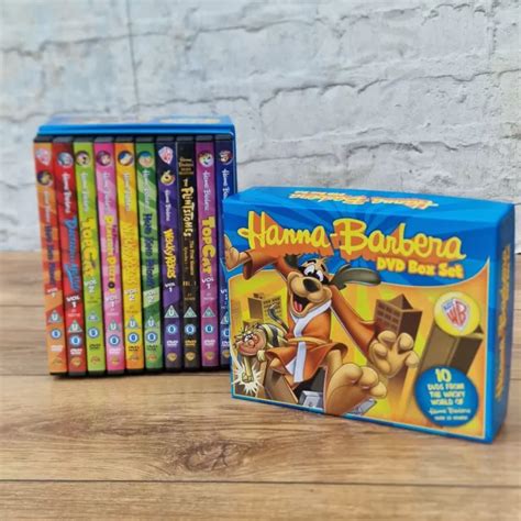 Hanna Barbera 10 Dvd Box Set Flintstones Top Cat Wacky Races Hong Kong