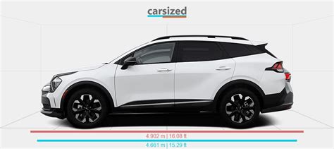 Dimensions Kia Sportage Present Vs Skoda Superb Present