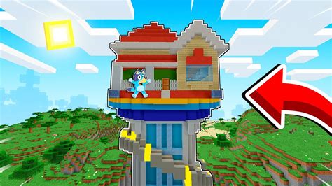 La Casa De Bluey Aparece En La Torre De La Paw Patrol En Minecraft 😱