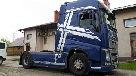 Naklejka Sweden Flag Performance Volvo Fh4 Exclusive Edition Krzyż Duży