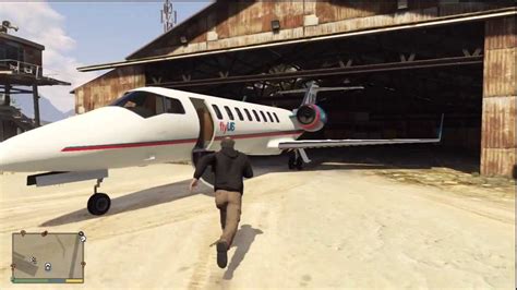 Gta V Flyus Jet Take Off Tour And Landing Youtube