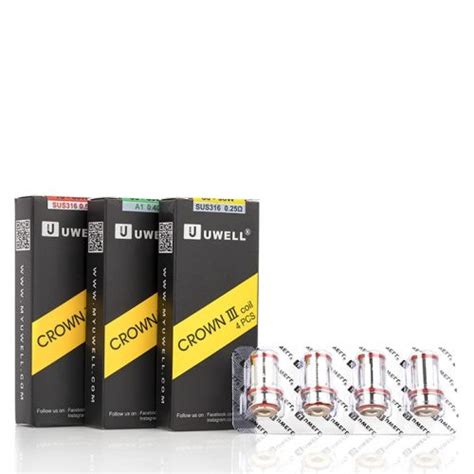 Uwell Crown 3 Coil Pack Evolve Vapor