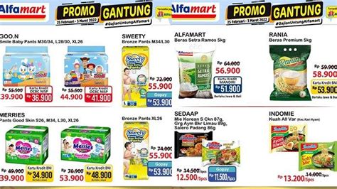 Promo Gantung Alfamart Terbaru Maret Sunlight Ml Diskon