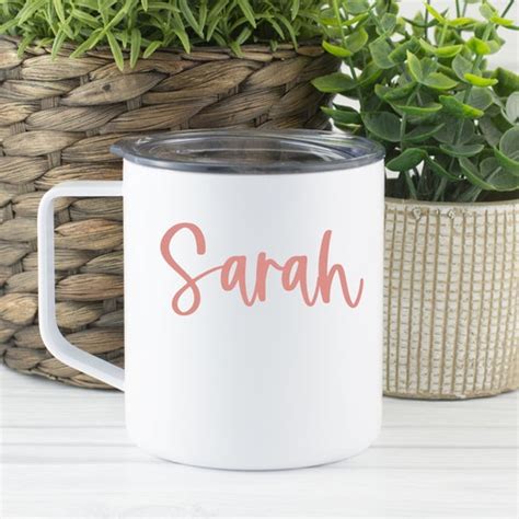 Personalized Insulated Mug Coffee Lover T Personalized Etsy