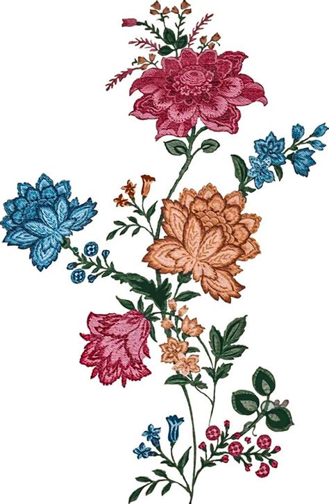 Pin By Mariam Gill On Florals In 2024 Vector Flowers Digital Flowers