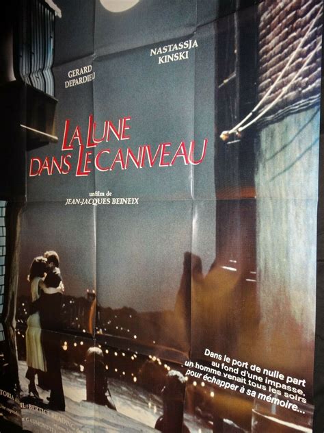 La Lune Dans Le Caniveau Beineix Affiche Cinema Modele Rare 120x160cm Ebay