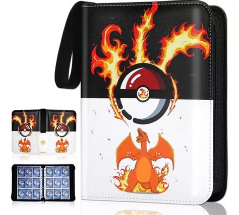 Carpeta De Tarjetas Pokemon 9 Bolsillos 900 Tarjetas Album Envío gratis