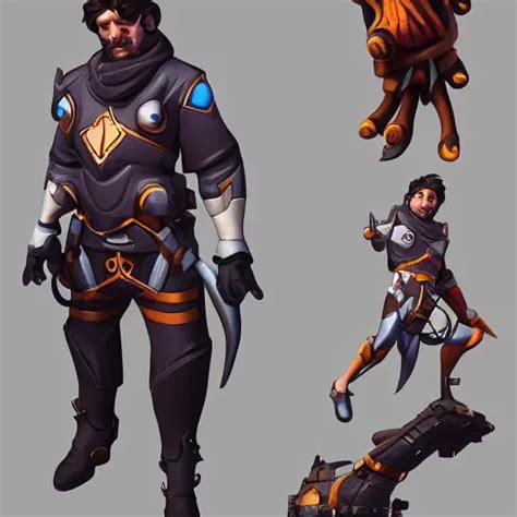 Houdini Overwatch Hero Concept Character Trending On Stable