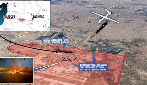 How Airstrike On Iranian General Unfolded In Baghdad Daily Mail Online