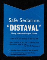 Safe Sedation Distaval Mg Thalidomide Per Tablet Distaval