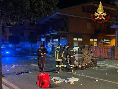 Incidente In Via Nomentana A Fonte Nuova Muoiono Valerio Alessio