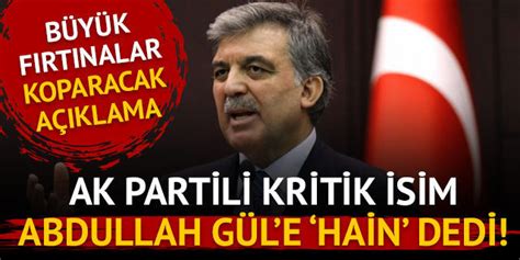 Hamza Dağ dan Abdullah Gül e çok ağır sözler Aydın Haber Son Dakika