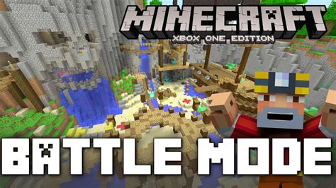 Minecraft Xbox One NEW Battle Mode Mini Game YouTube