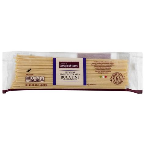 Save On Taste Of Inspirations Premium Bronze Cut Bucatini Pasta Order