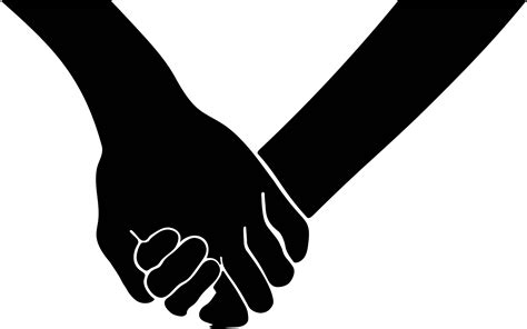 les mains d un couple se tiennent ce qui signifie l unité et l