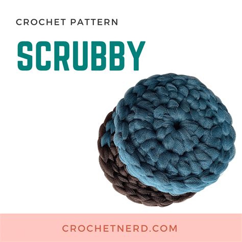 Tulle Dish Scrubby Free Crochet Pattern Crochet Nerd Scrubbies