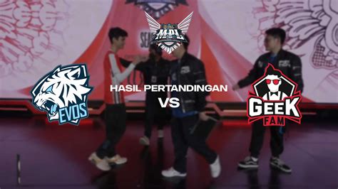 Hasil Geek Fam Id Vs Alter Ego Ae Mpl Id S Uncut Media