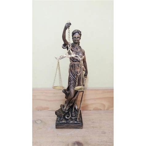 Jual Patung Dewi Keadilan Dewi Justitia Lady Of Justice Gold