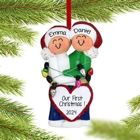 Personalized Couples Ornaments Ornament Shop