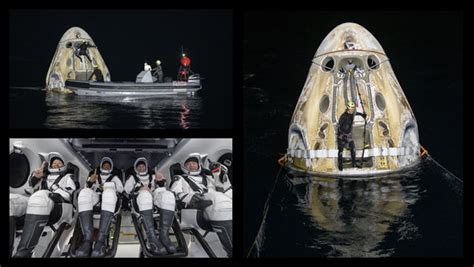 SpaceX Crew Dragon Safely Returns Crew-1 Astronauts With A Splashdown ...